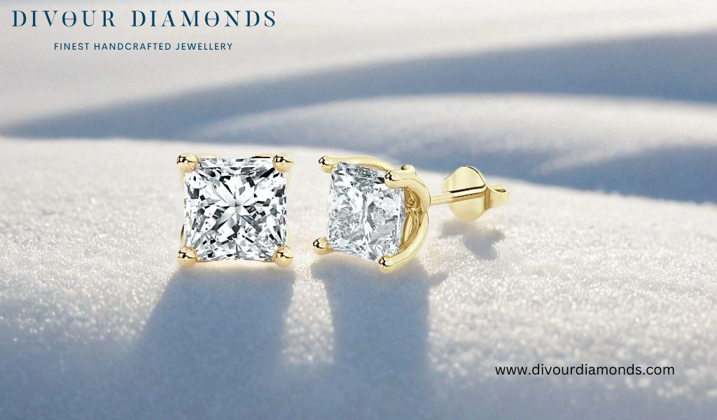 How To Style Princess Cut Diamond Earrings with Outfits?