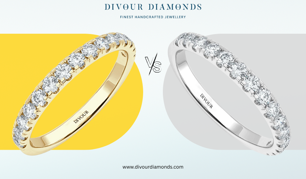 Gold vs. Platinum: Which Metal Makes Your Diamond Wedding Rings Pop?