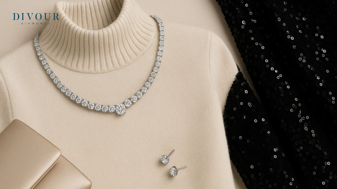 How to Wear Your Diamond Necklace with Elegance