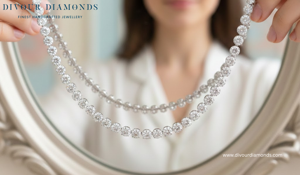 Natural Diamond Tennis Necklaces: Luxury Meets Everyday Wear