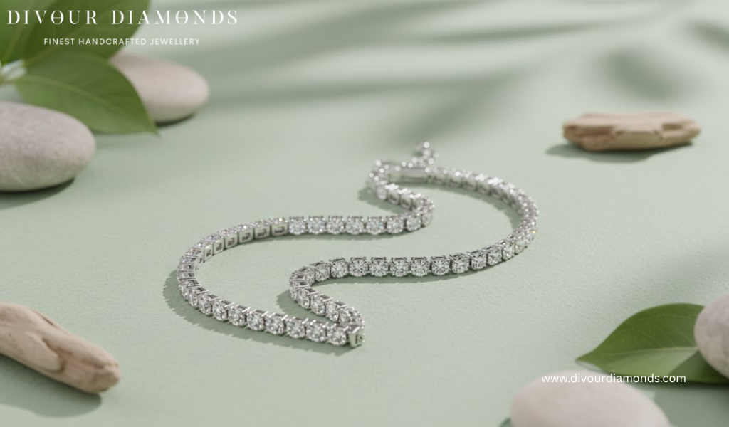 Diamond Tennis Bracelet: Sustainable Style with Lab Grown Sparkle