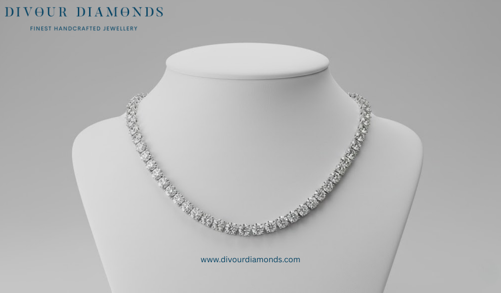 Lab Grown Diamond Tennis Necklaces: That Soft, Clean Shine You Can Actually Wear