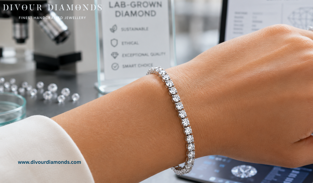 What Makes Lab Grown Diamond Tennis Bracelets a Smart Choice?