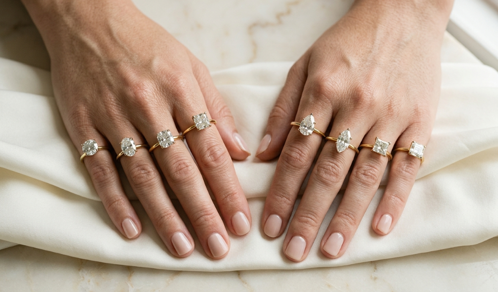 Which Engagement Ring Shape Suits Your Hand?