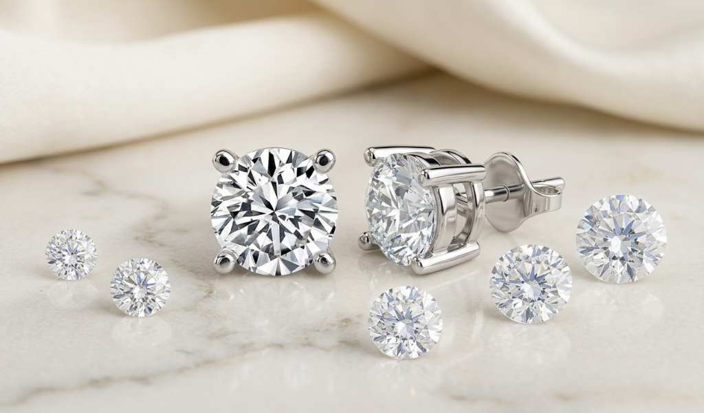 Diamond Stud Sizing Guide: How Many Carats Is Right for You?