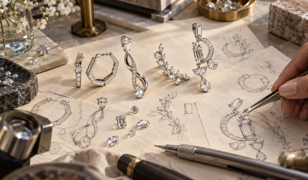 How Lab Grown Diamonds Are Changing Earring Design