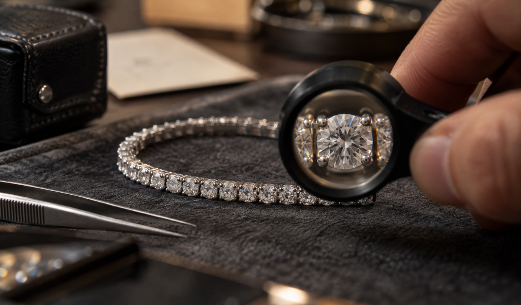 How to Spot Real Quality in Lab Grown Tennis Bracelets?