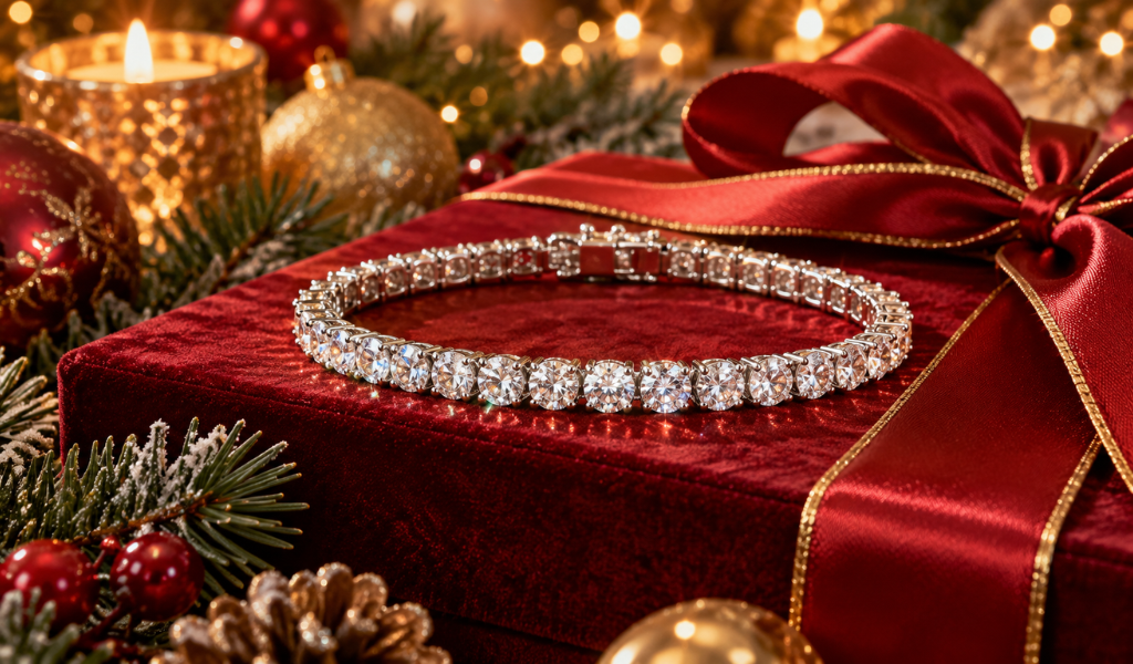 Buying Guide for Diamond Tennis Bracelets as Christmas Gifts