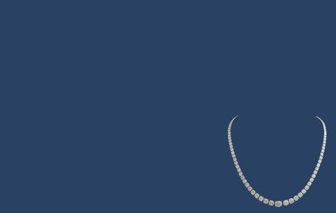 Diamond Tennis Necklace, Hatton Garden