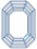 Emerald cut icon