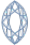 Marquise cut icon