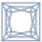 Princess cut icon