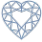 Heart cut diamond shape