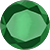 Green Emerald Gemstone Icon