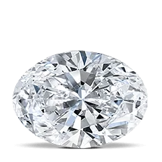 0.34 Carat Yellow SI1 Oval Diamond