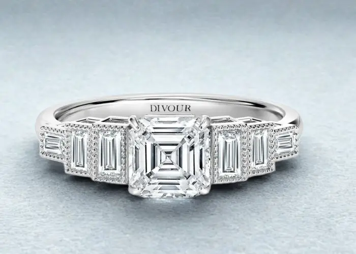 vintage side stone