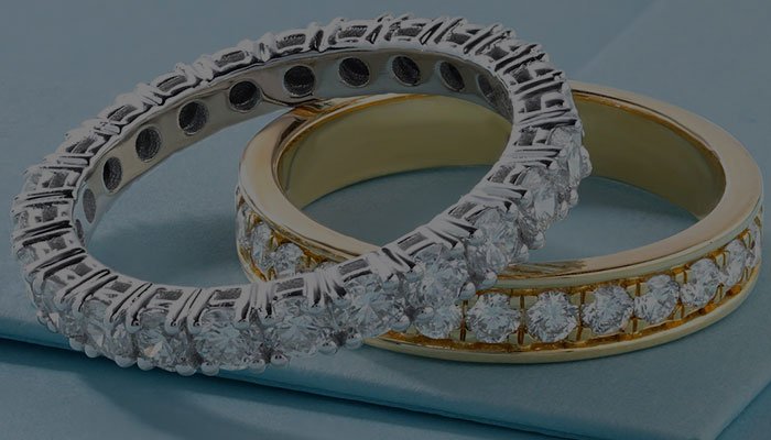 Stackable Eternity Rings