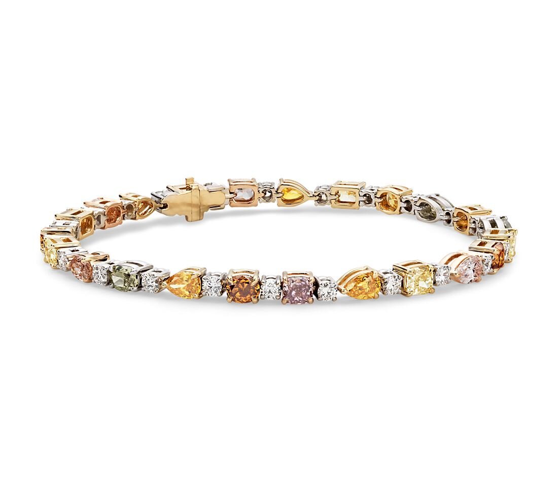 Fancy Color Diamond Bracelets