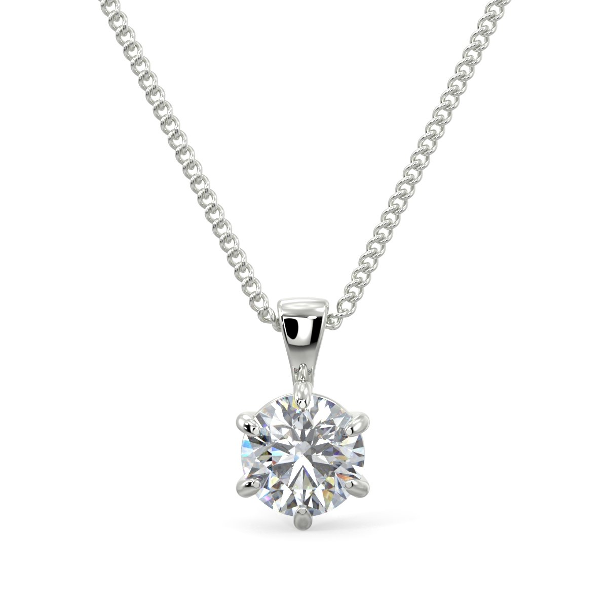 Solitaire Pendants