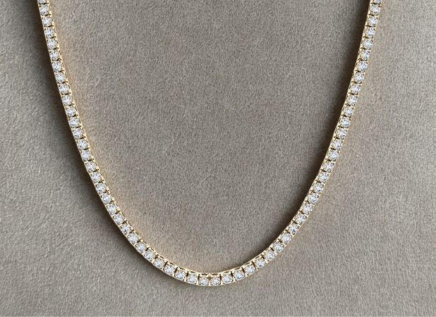Diamond Tennis Necklaces