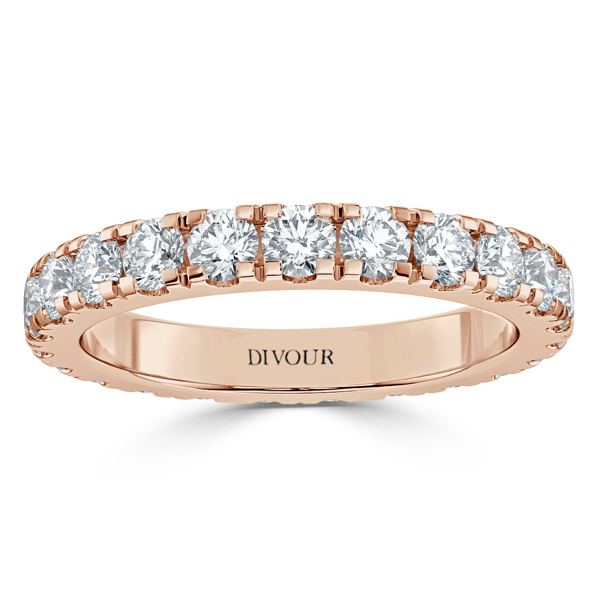2.00 ct Microset Round Diamond Full Eternity