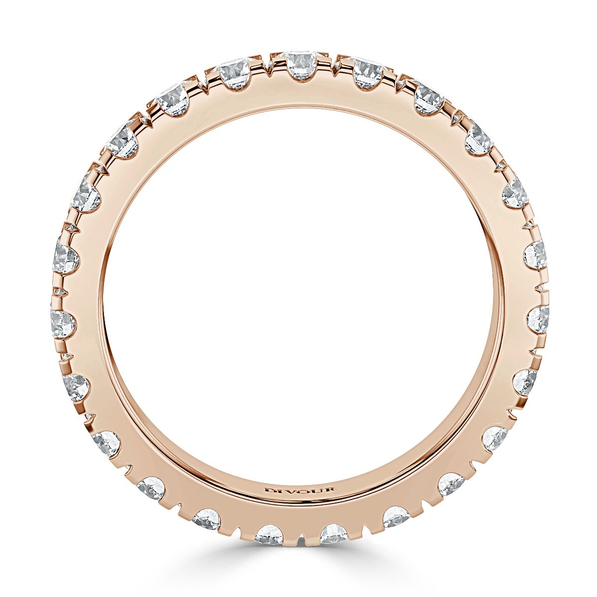 2.00 ct Microset Round Diamond Full Eternity