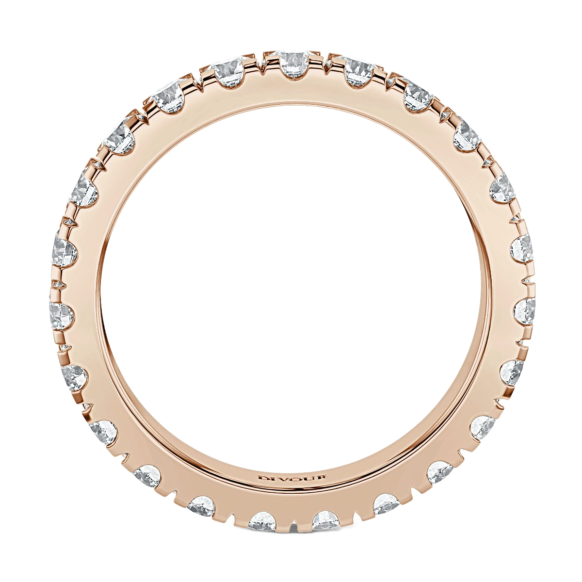 2.00 ct Microset Round Diamond Full Eternity