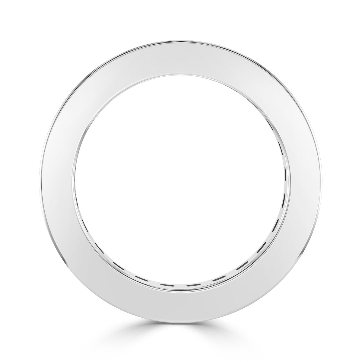 Ascher Cut Diamond Full Eternity Ring