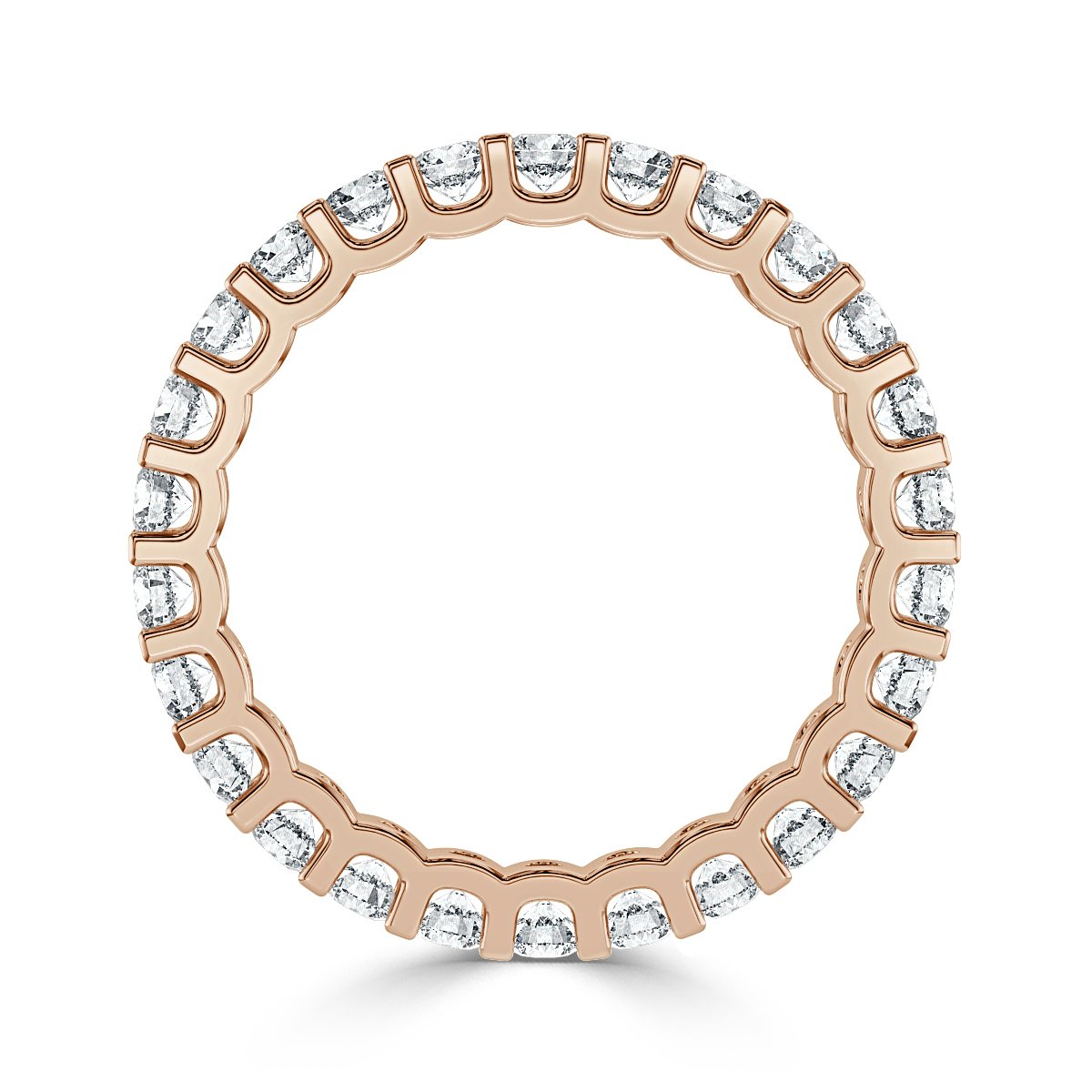 1.50 ct Claw Set Full Eternity
