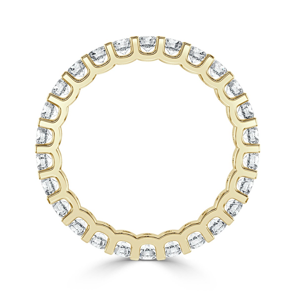 1.50 ct Claw Set Full Eternity