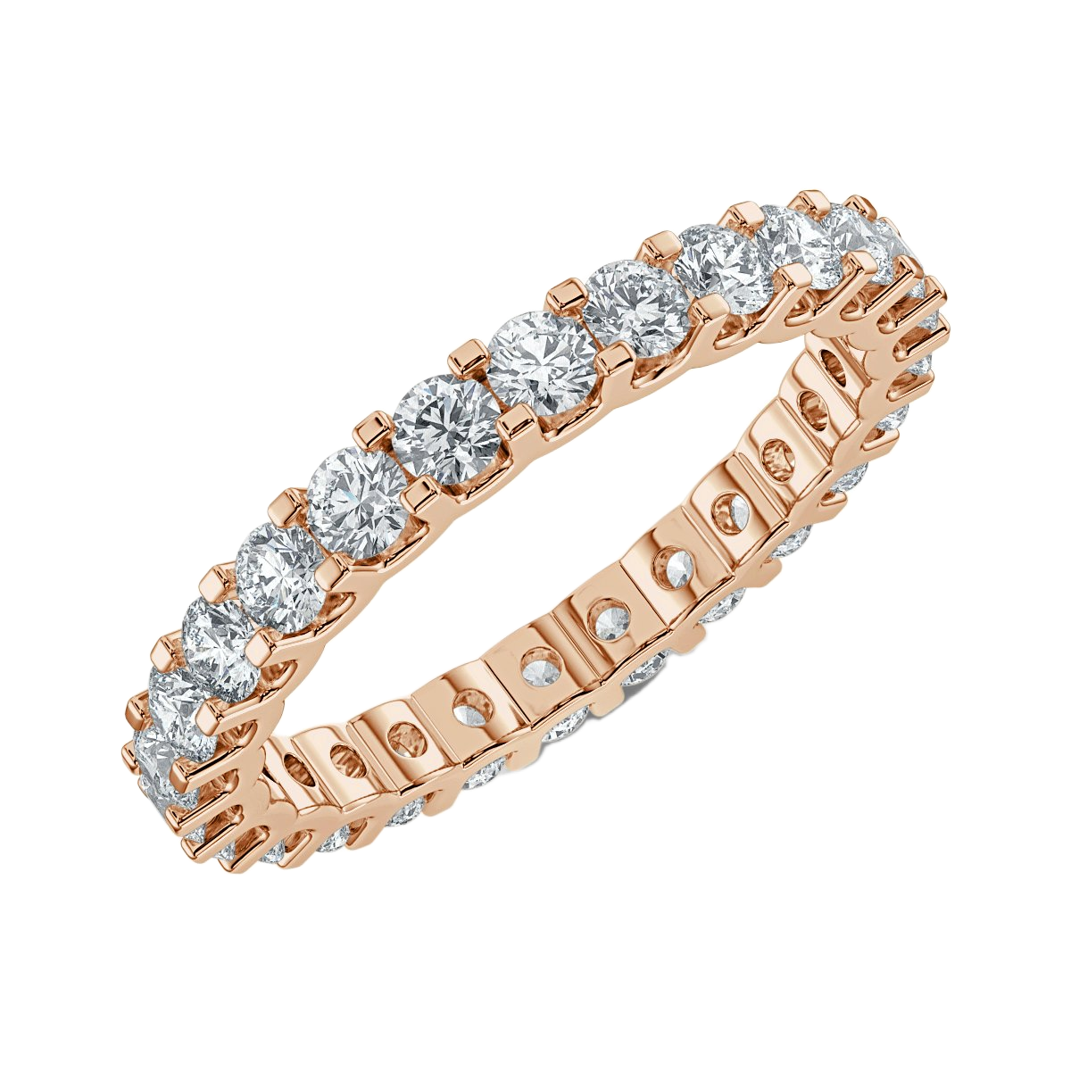 1.50 ct Claw Set Full Eternity