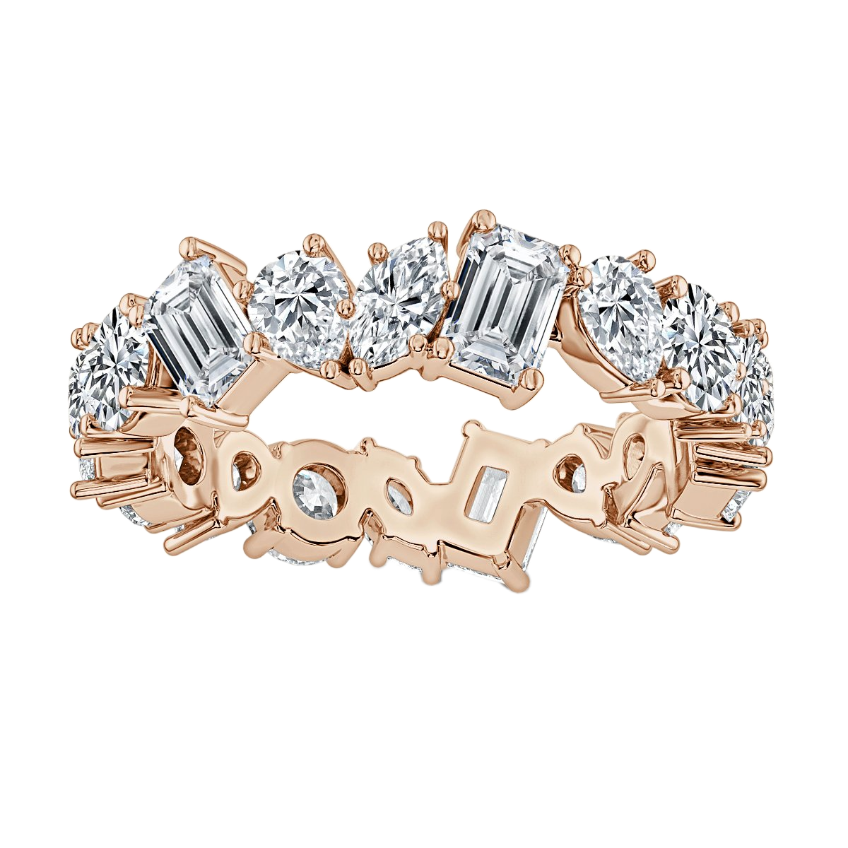 4.00 ct MultiDiamond Claw Set Full Eternity