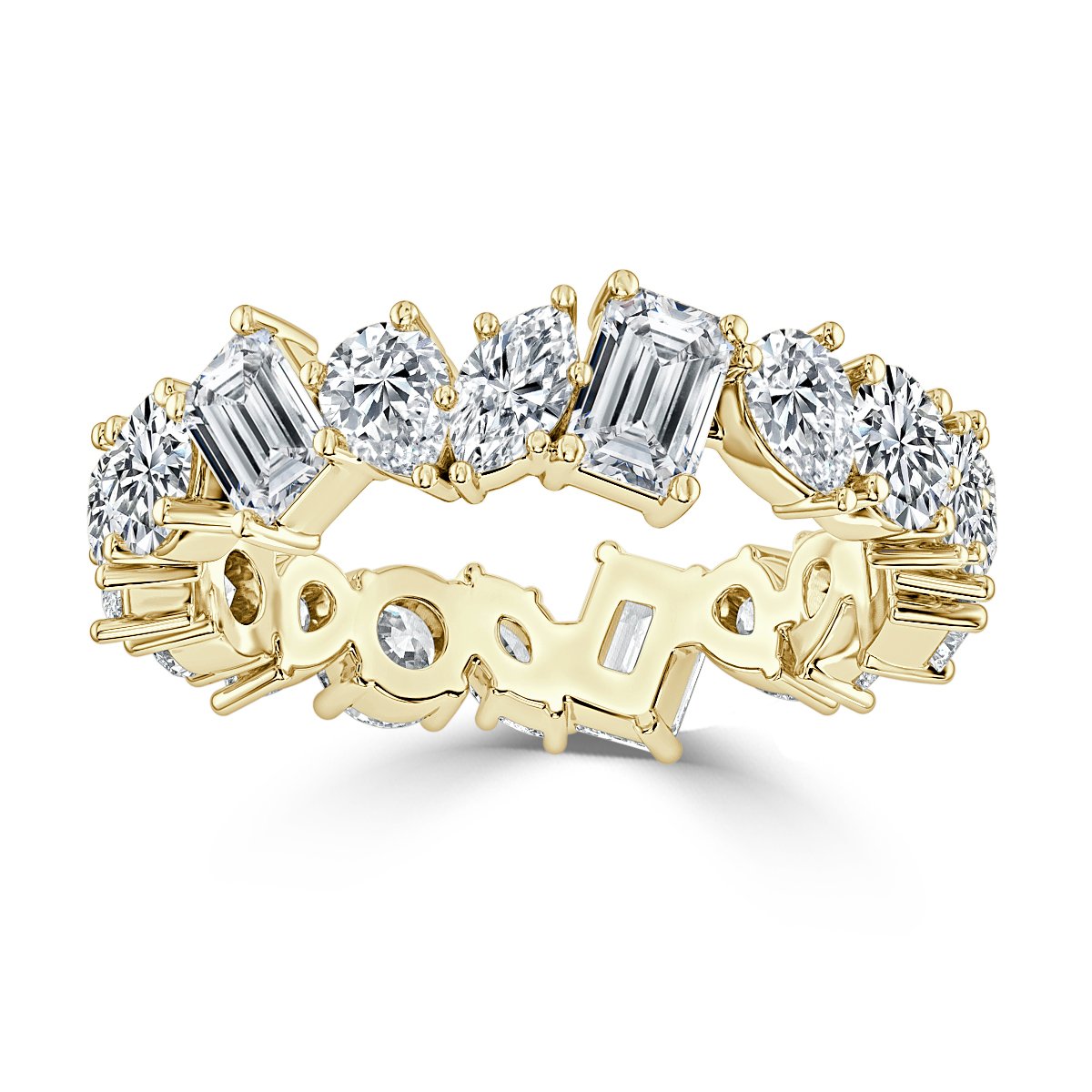 4.00 ct MultiDiamond Claw Set Full Eternity