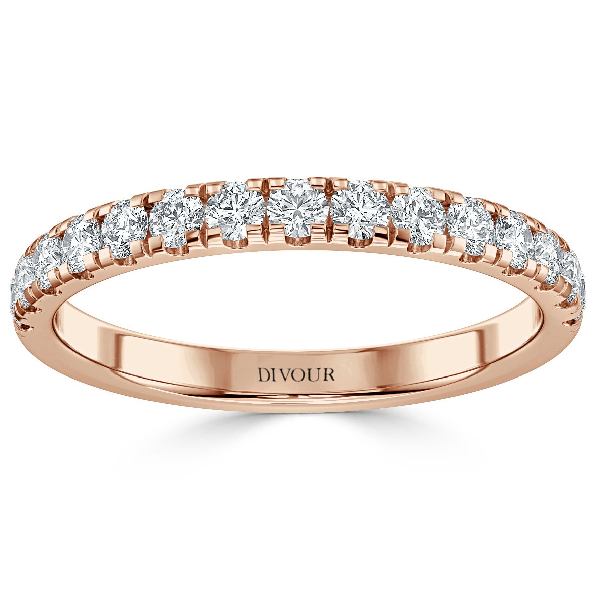 Micro Set Half Eternity Band - 2.2 mm