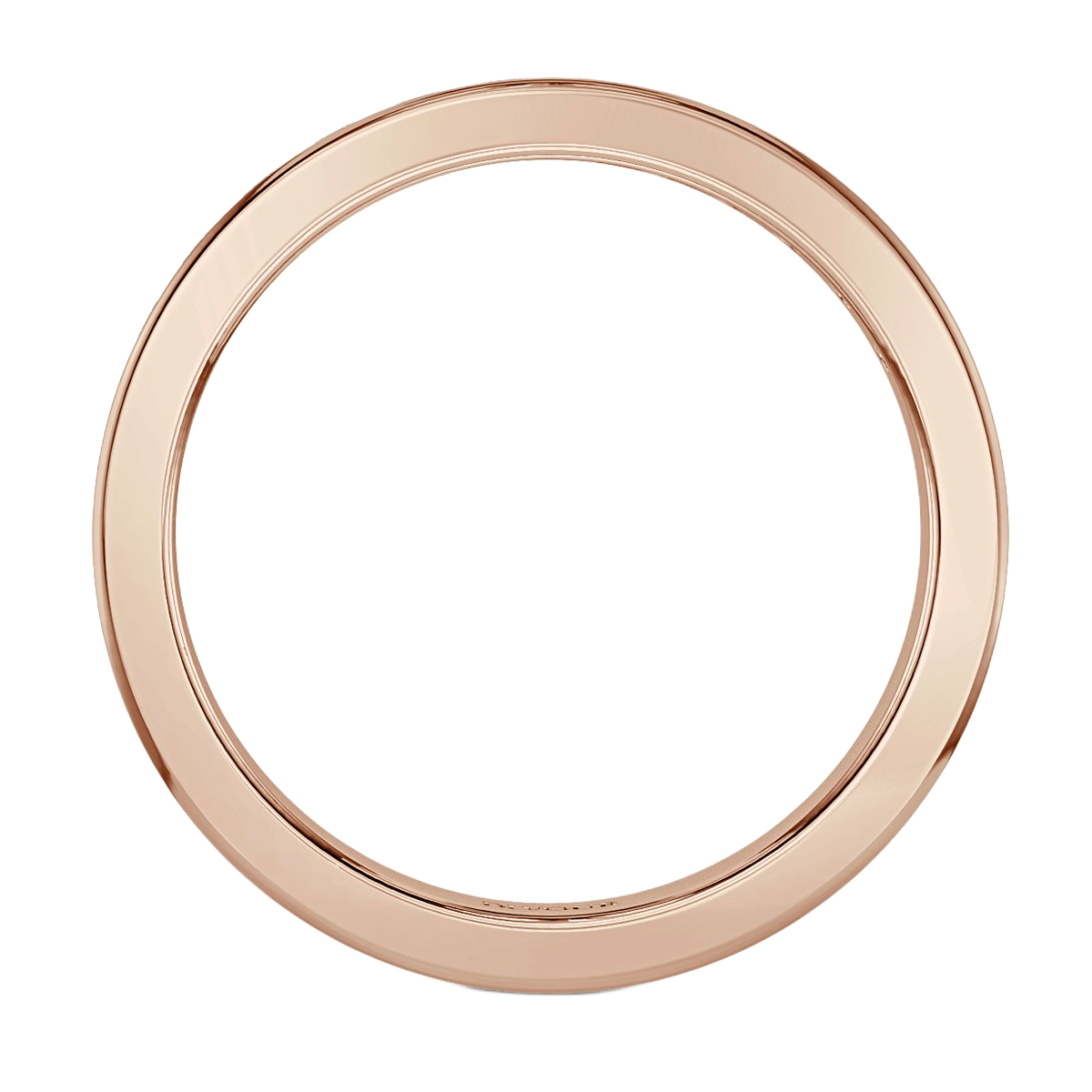 Round Diamond Channel Set Haf Eternity - 2 mm