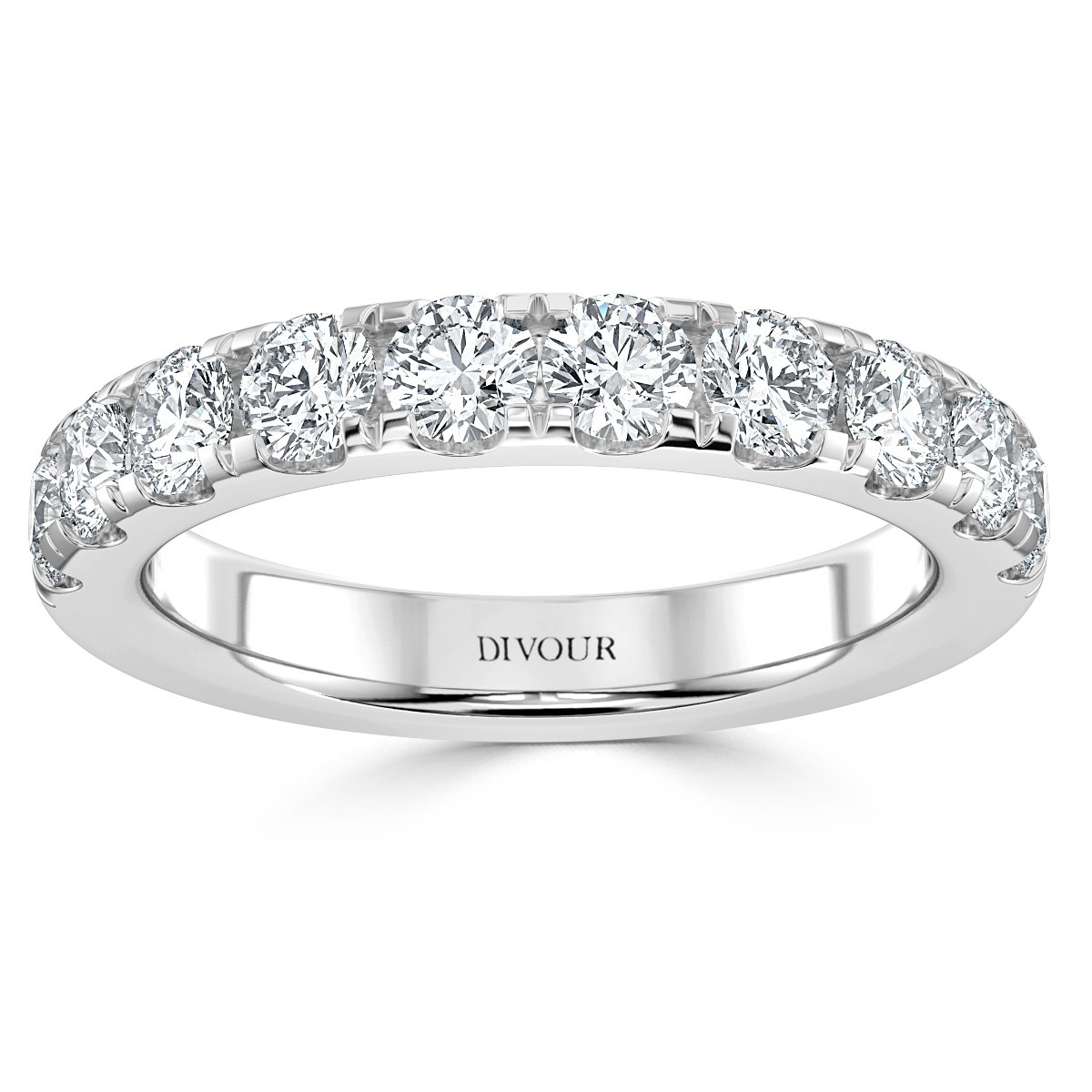 1.00 ct Micro Set  Diamond Half Eternity