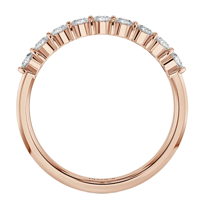1.00 ct Round Diamond Bar Set Half Eternity