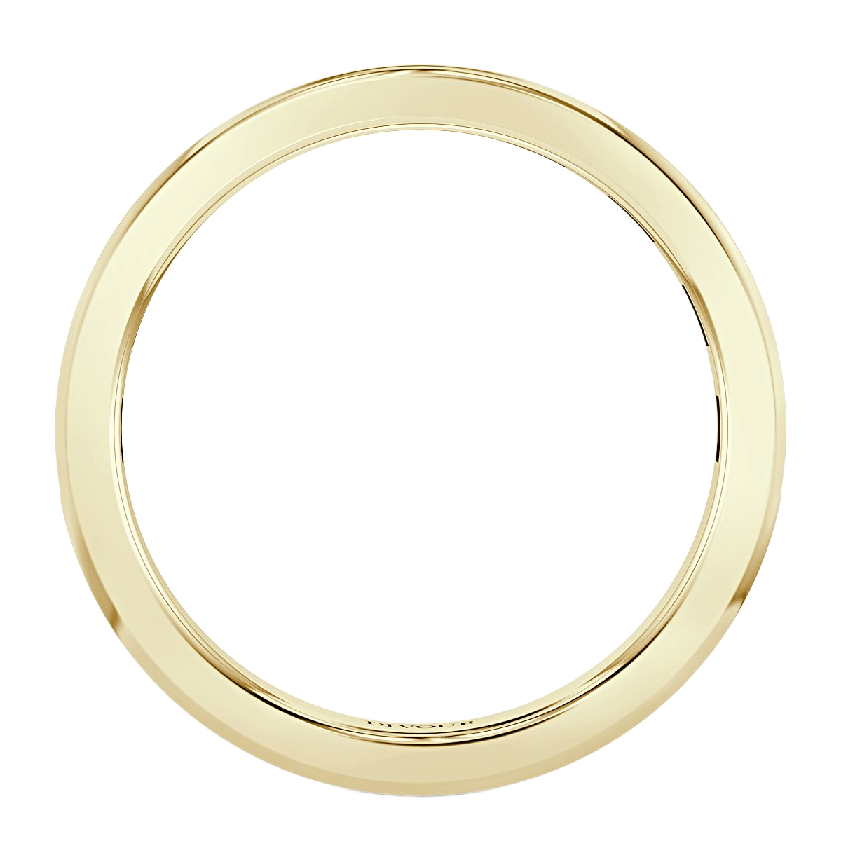 Horizontal BagutteChannel set Half Eternity Ring