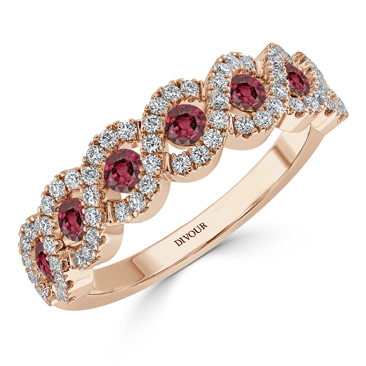 Dazzling Ruby Rings