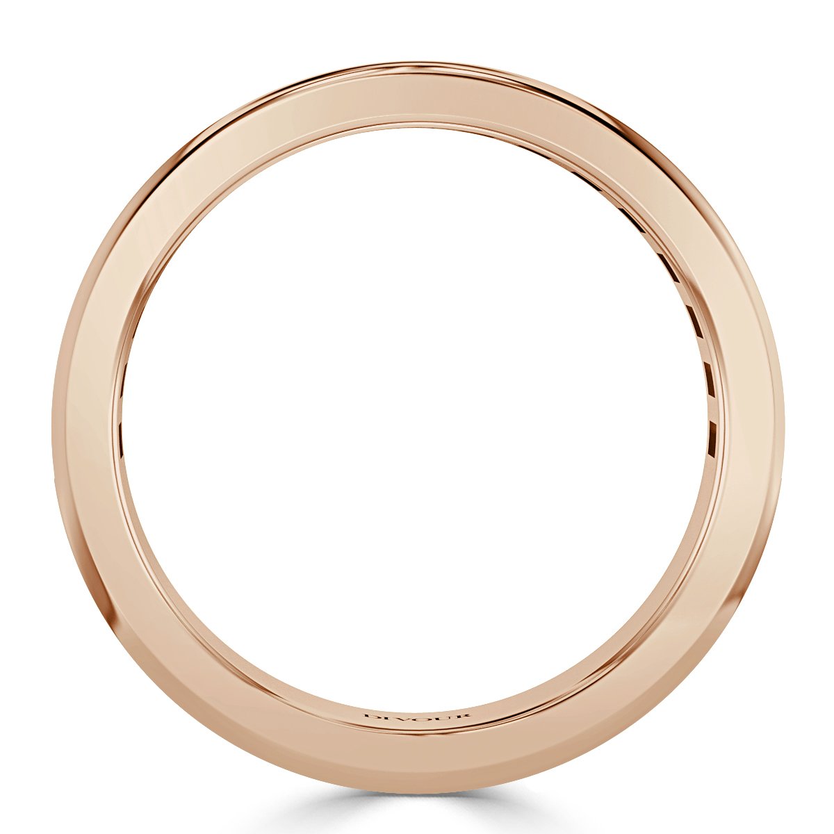 4mm -Baguette Diamond Channel Set Half Eternity
