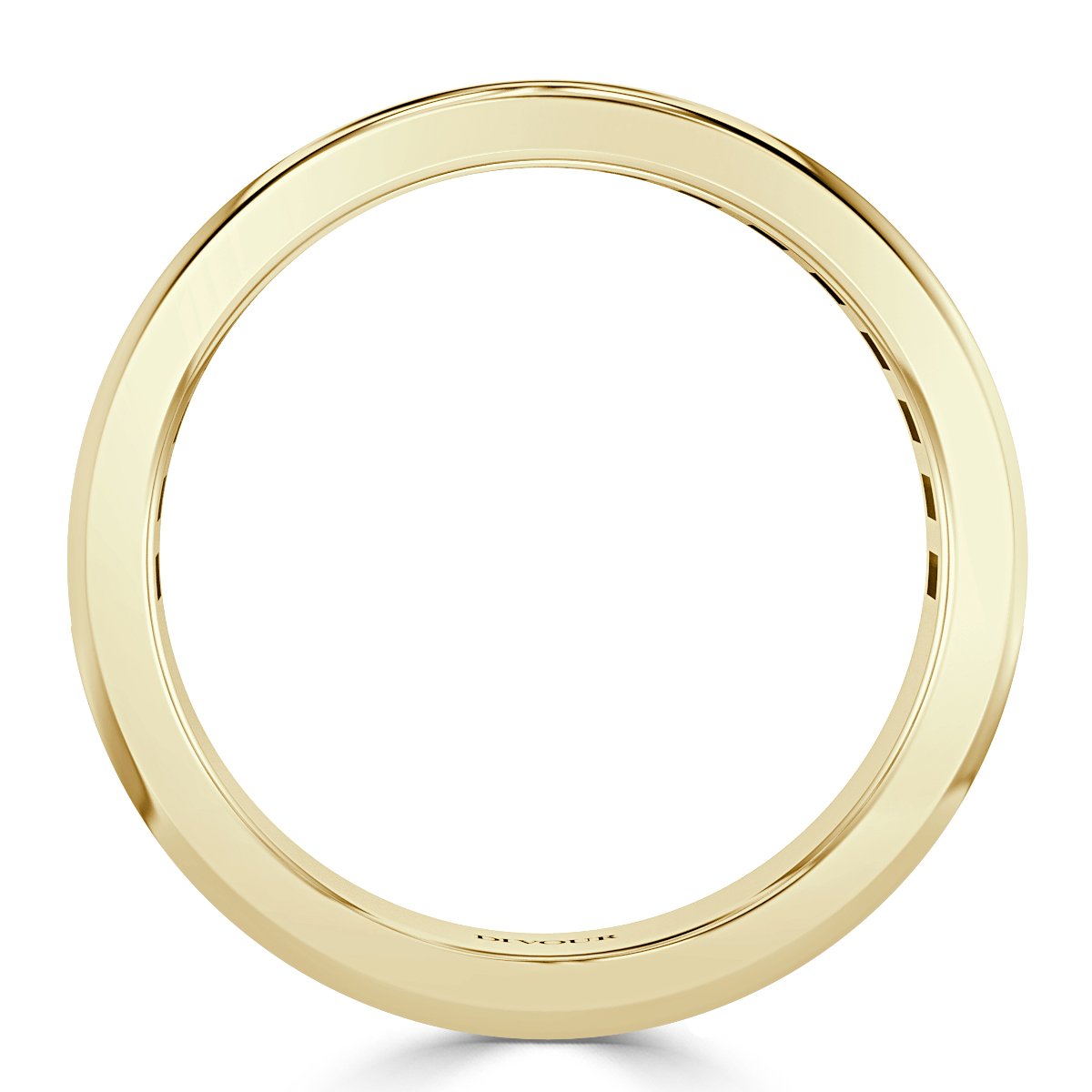 4mm -Baguette Diamond Channel Set Half Eternity