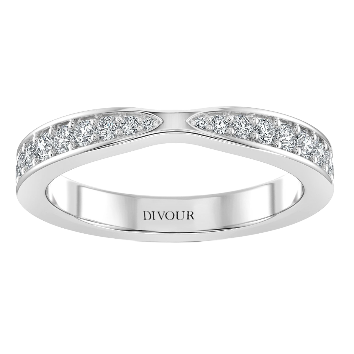 Tapered Diamond Eternity Ring