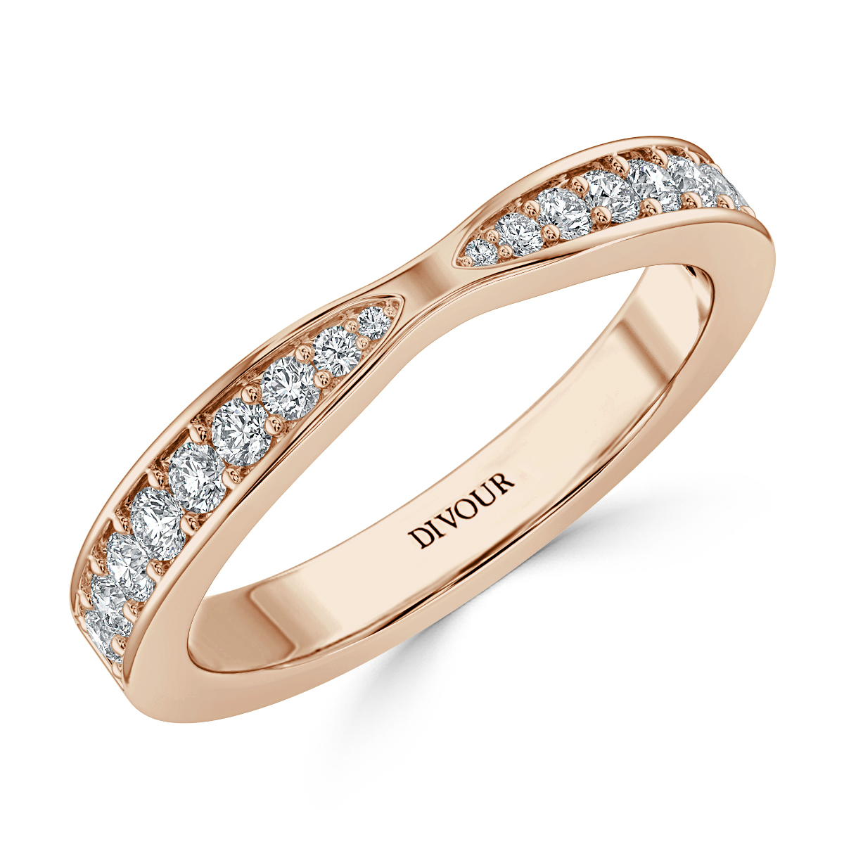 Tapered Diamond Eternity Ring