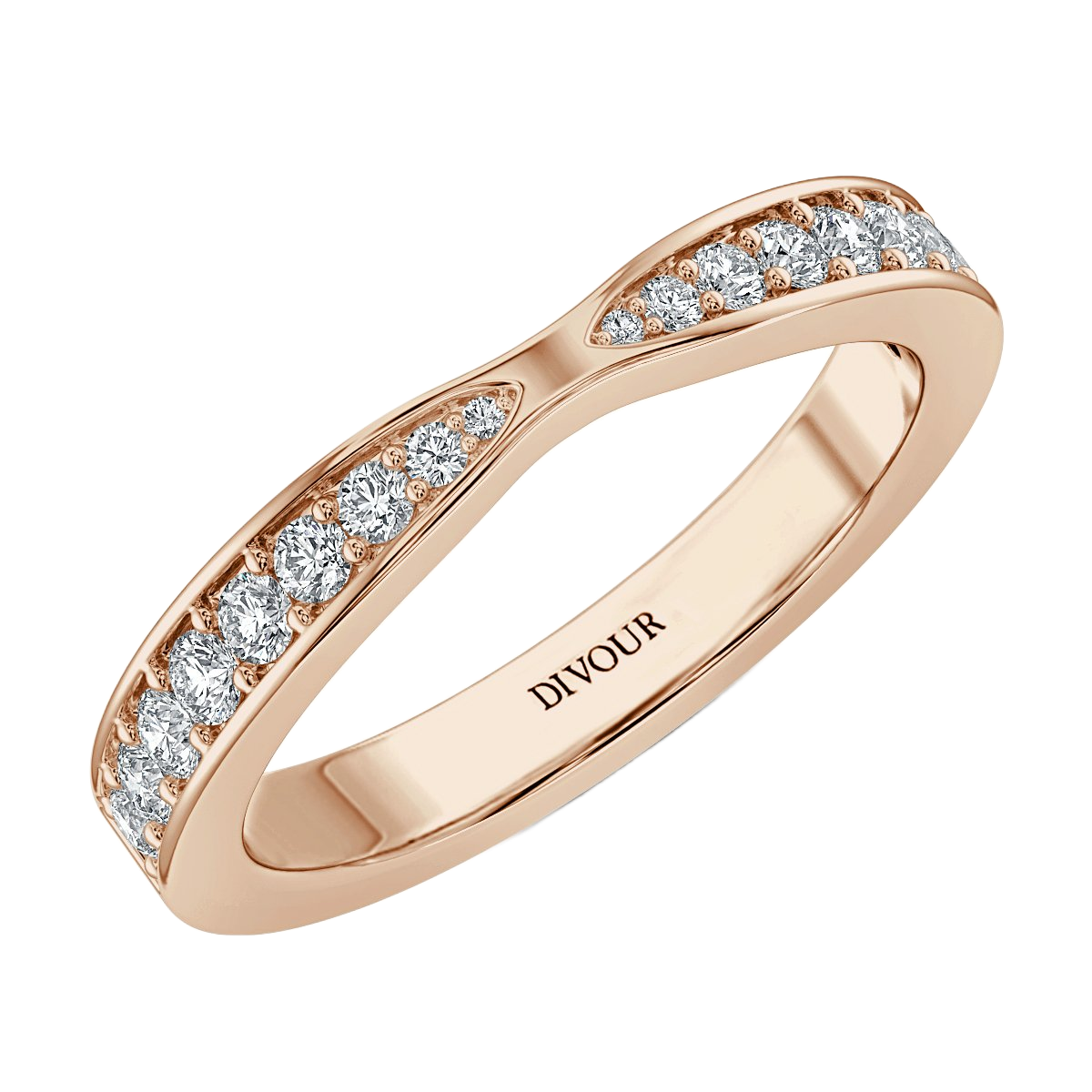 Tapered Diamond Eternity Ring