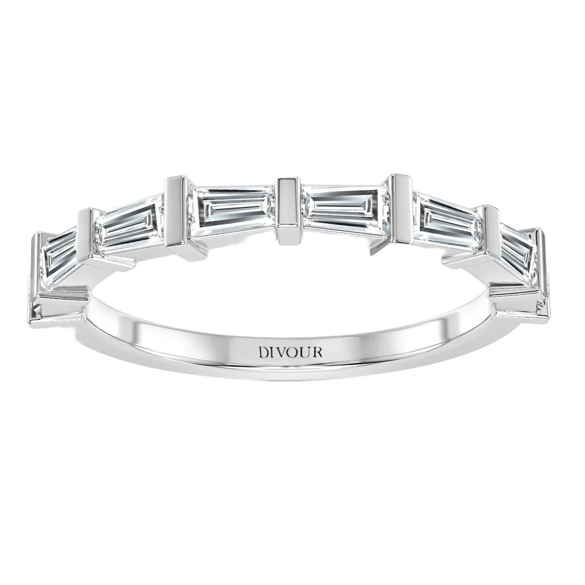 Bagutte Diamond Half Eternity Band