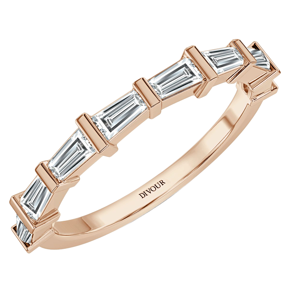 Bagutte Diamond Half Eternity Band