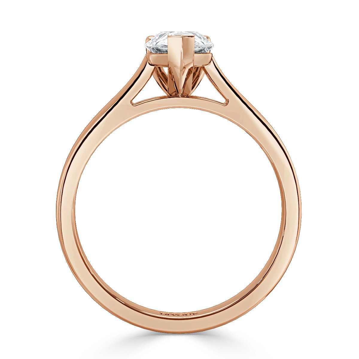 Classic Pear Diamond Solitaire Ring