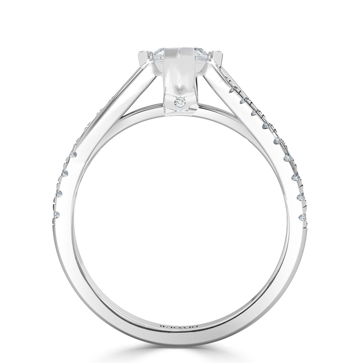 Marquise Diamond Promise Engagement Ring