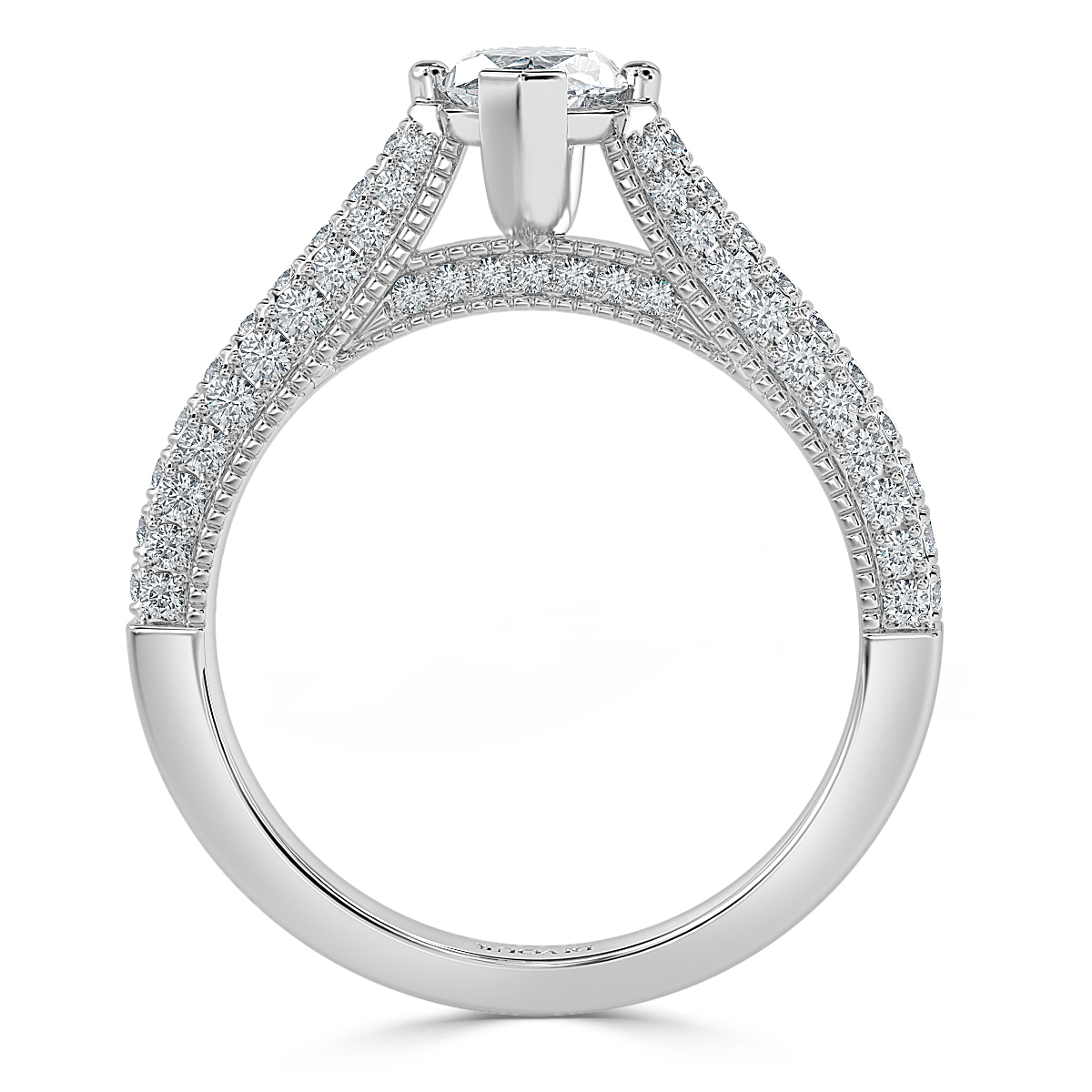 Edward -Marquise Diamond  Vintage Engagement Ring