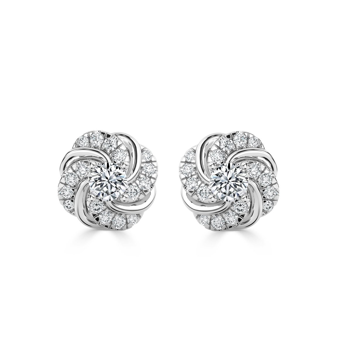 Stud Diamond Earrings